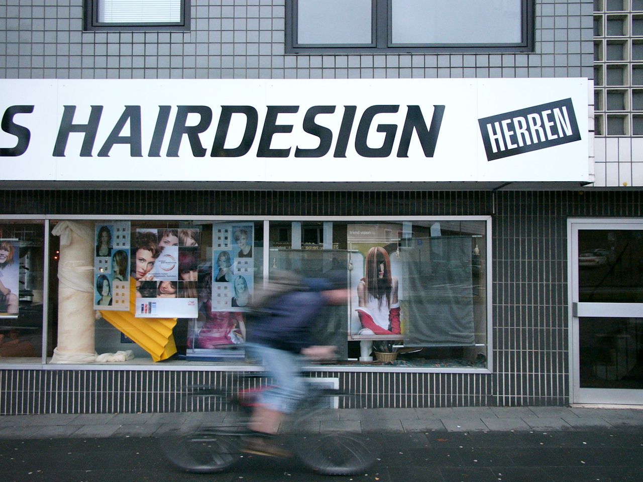 Friseursalon mit dem Titel Hairdesign